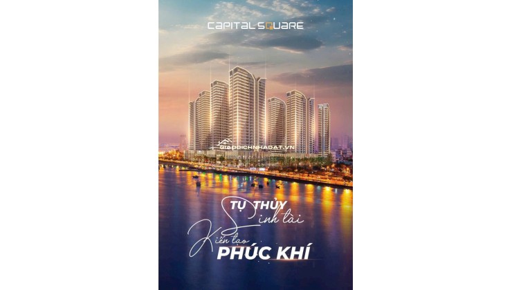 Căn hộ Đà Nẵng - 2PN Capital Square – View sông Hàn, chỉ từ 4,9 tỷ – suất hiếm duy nhất!